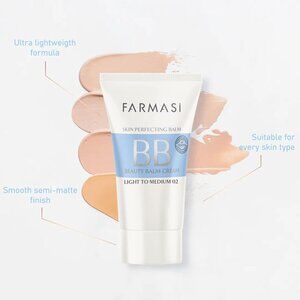 Farmasi Skin Perfecting Beauty Balm BB Cream Light to Medium 02
